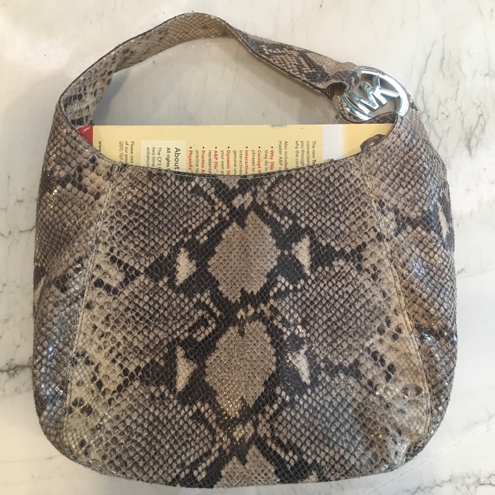 Michael Kors Snakeskin Tote